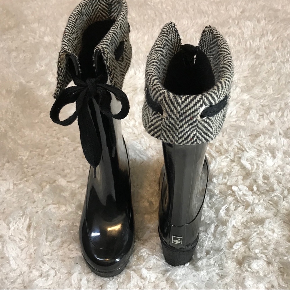 SPERRY- WATERPROOF RUBBER RAIN BOOTS ☔️ - Picture 6 of 11